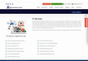 IT Services in Ahmedabad - IT services in Ahmedabad deliver worth solution to businesses looking for online existence. They can improve their marketing strategy through these products since website matters a lot in current scenario.