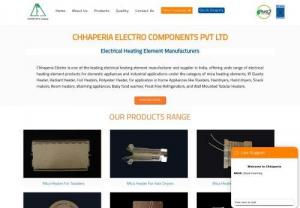 Heating Elements Manufacturer in India | Chhaperia - We are prominent Heating Elements Manufacturer in India. Our products are highly demanded in the market due to its elegant design and performance.