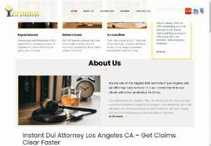 Dui Lawyer Los Angeles - Los Angeles Dui Attorney is reputable experienced group of lawyers in Los Angeles for dui attorney. Get free advice and more information by calling us at (425) 242-6323. We are available 24/7 for any emergency.