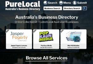 Australia's Business Directory - PureLocal is an easy to use business directory giving consumers a simple way to find relevant businesses,  products and services. We also offer affordable business listings to international companies wanting to boost their Australian audience and customer base. The PureLocal team have spent the last few years planning and developing the PureLocal advertising network and are dedicated to showcasing your business and its unique selling points to the Australian market.
