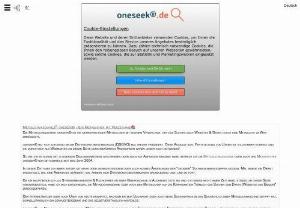Meta Search Engine - OneSeek. De - OneSeek. De is a German meta search engine that allows you to search web pages,  pictures,  videos and news in the internet.