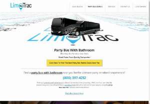 Party Bus With Bathroom - Want to rent a party bus with a bathroom on board? Use our national bathroom party bus search tool to find limo companies in your area that have party bus rentals with restroom facilities built into them.