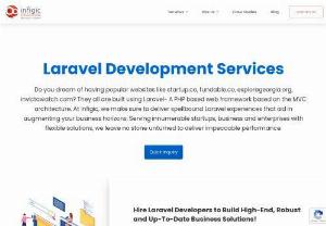 Laravel development services in USA | Laravel development company - Are you looking for trusted laravel Development Company which can provide you tailored solutions at affordable rates,  then contact us. Infigic offers custom Laravel web development services and solutions. Our experienced team of Laravel developers at Infigic has the ability to bring the best experience while dealing with Laravel development,  Customization and integration.