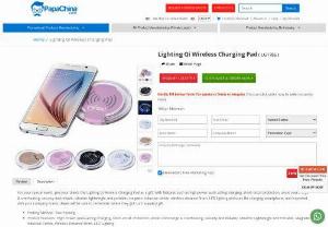 Lighting Qi Wireless Charging Pad - Wholesaler for Lighting Qi Wireless Charging Pad,  Custom Cheap Lighting Qi Wireless Charging Pad and Promotional Lighting Qi Wireless Charging Pad at China factory Manufacturer and Wholesale Supplier from PapaChina