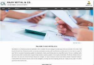 Certified CA in panchkula | Carajivmittal - The firm is a professionally managed. The team consists of distinguished chartered accountants,  corpora represents a combination of specialized skills,  which are geared to offers sound financial advice and personalized proactive services.