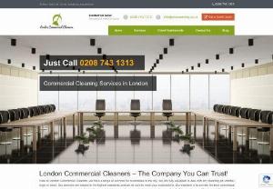 London Commercial Cleaners - London commercial cleaners are dealing with commercial and residential spectrums. They are offering their services in reasonable prices. Our professionals are keeping all the cleaning parameters into their consideration. They design plan as per your requirements. We are offering our services on Sunday as well as per your need. Experts are using high quality equipment to complete your task in few minutes rather than hours.