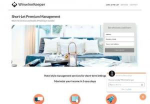 WinwInnKeeper - We are WinwInnKeeper and we provide Airbnb Premium Management - hotel style management services for short-term lettings. We help our clients - the landlords to maximize their income. Get WinwInnKeeper to take care of your home!