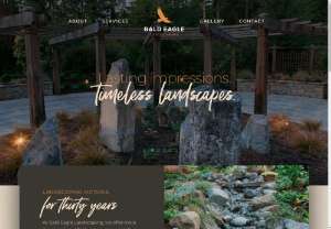 Landscaper Victoria BC - Bald Eagle Landscaping Victoria - Bald Eagle has been serving Victoria BC and the surrounding area for over 30 years. We offer a complete line of landscaping services.