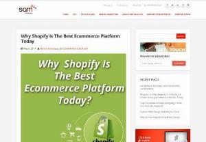 Why Shopify Is The Best Ecommerce Platform Today - A Professional Shopify eCommerce Development Company India aims to provide flawless eCommercesolutions that suit each and every need of your business. The web designers of such companies have an extensive experience and knowledge in developing the optimized