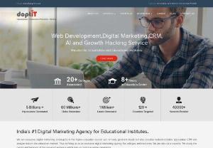 Digital Marketing Service for Universities,  Education Providers & Institutes in Cochin,  Kerala,  India - A complete digital marketing agency specialized for Universities and Institutions world wide. Website development and specialists in lead generation for Educational Institutes and Universities.