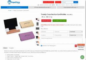 Trendy Cross Section Card Holder - Wholesaler for Trendy Cross Section Card Holder,  Custom Cheap Trendy Cross Section Card Holder and Promotional Trendy Cross Section Card Holder at China factory Manufacturer and Wholesale Supplier from PapaChina