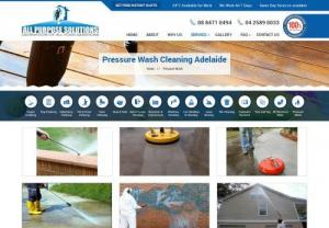 Looking For Reliable Residential Pressure Washing in Adelaide? - There's no one more qualified to clean your dirty house than a professional pressure washing and cleaning company. All Purpose Solutions provides residential pressure washing service in Adelaide for your driveways,  walkways and patios. If you are dealing with clogged gutters,  dingy sliding or dirty roofs,  our professional cleaners can take care of these issues to keep your home clean. Call now on 08 8296 1956 for an instant quote.