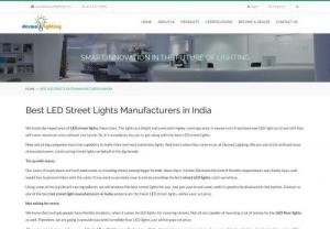 Led Street Light Manufacturers Delhi - We are Delhi based leading Manufacturer,  Exporter & Supplier of High Power LED Based Street Lights & Flood Lights and many more at very competitive price!