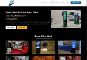 Digital Kiosk Solutions - We are a well-known signage company in Dubai and offer a wide range of solutions like digital signage kiosk,  touch screen kiosk and so on.