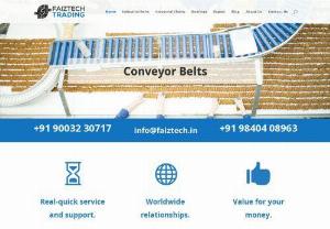 Conveyor Belt Supplier & Conveyor Chain Manufacturer - We can supply and export Conveyor Belt and Conveyor Chain directly from Conveyor Belts Manufacturers in India and Conveyor Chain Manufacturer in India.