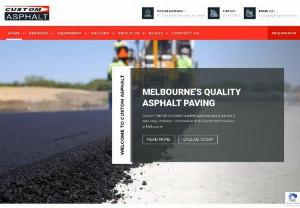 Custom Asphalt - Having 15 years of expertise in the Asphalt Industry,  Custom Asphalt has gained a reputation as the prominent organization that has been offering a very rich range of Asphalt Driveways in Melbourne. We pride ourselves on our excellent reputation and strong customer base. Custom Asphalt is a South Eastern suburbs based company that is involved in servicing domestic,  commercial and government markets in the Melbourne South East and Eastern areas including Narre Warren,  Beaconsfield.