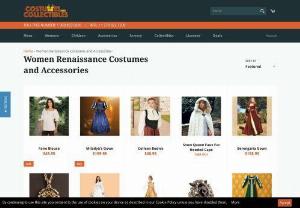 Women renaissance costumes - What was clothing for women like in the Renaissance period? Was it similar to the Middle Ages? More advanced perhaps,  considering the period was more liberal and artistically inclined? Find out with Costumes and Collectibles.
