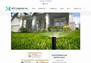 #1 Lawn Sprinkler Repair Company | ATZ Irrigation – Quick & Reliable Lawn Sprinkler Repair & Install - Quick & Reliable Lawn Sprinkler Repair Licenced & Insured Click Here For Service Our services Repair Quick & reliable sprinkler repairs at great prices. Our techs will make sure your system is running exactly how it should be. Installation We have installed full coverage sprinkler systems in thousands of homes in Florida.