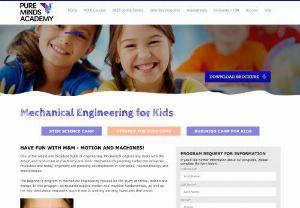 Mechanical Engineering Programs for Kids in Dubai - Mechanical Engineering programs for kids in Dubai focuses on the study of forces,  motion and energy. In this program,  children explore motion and machine fundamentals,  as well as the way mechanical engineers apply these in creating exciting inventions that move.