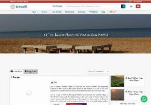 Places to visit in Goa - Goa is one top travel destination in the world. Goa is famous for its beaches,  ports,  and culture.
