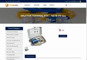 Splitter Terminal Box Supplier - NEWSUNN is a online supplier of fiber optic connectivity,  FTTx projects,  FIber cable,  fiber patch panel & fiber optic tranciever at lowest price & best quality.