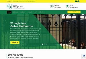 Wrought Iron Gates Mont Albert - We also install custom made wrought iron gates,  Wrought iron fences and wrought iron security doors in Melbourne. Wrought iron gates in Berwick.