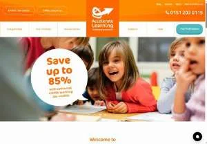 Screenshot of Accelerate Learning Tutors: School Tuition