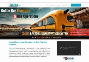 Global Technology Provider for Bus Ticketing Platform. - ObibO GDS is the Global Technology Provider for Bus Operators with Booking Engine,  Android & iOS apps,  We provide Cloud/SaaS service and enterprise solutions.