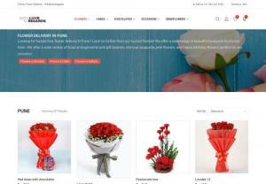 Flower delivery in pune - Flower delivery in Pune by Withlovenregards is trusted brand name in Pune for flowers,  cakes and gifts delivery in Pune. We deliver fresh flower bouquet in every corner of Pune.