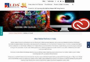 Adobe Partner In India | Adobe On Cloud - LDS Infotech - Adobe Partner In India for Adobe Creative Cloud Software[SaaS] - Monthly or Annual subscription service delivered over Internet. Call us for more Info.