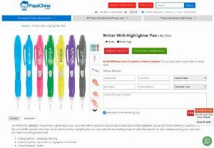 Writer With Highlighter Pen - Wholesaler for Writer With Highlighter Pen,  Custom Cheap Writer With Highlighter Pen and Promotional Writer With Highlighter Pen at China factory Manufacturer and Wholesale Supplier from PapaChina