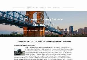 Tow Truck - When it comes to towing,  nobody can do it better! In times like this you need a quick,  professional and reliable service. You won't have to look any further than the superior services in the greater Cincinnati area.
