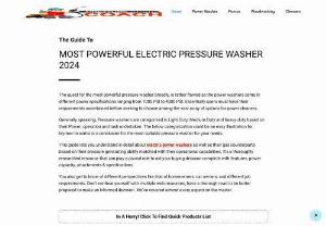 Pressure Coach - Pressure Coach,  as the name describes all about the pressure products like pressure washer,  sump pumps,  surface cleaners,  hoses etc. You can get the bulk of pressure washer products from Pressure Coach. If you're looking for a pressure washer,  Pressure Coach has plenty of things in it! If you want to know more about pressure washers,  Pressure Coach can help you well in this. Read the Pressure Washer Product Reviews with buying tips and cleaning ideas.