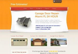 Mobile Garage Door Repair in Miami FL | (786) 574-9244 - Garage Door Repair Services in Miami FL 24/7 - Call Us (786) 574-9244 for Garage Door Repair Services in Miami Florida