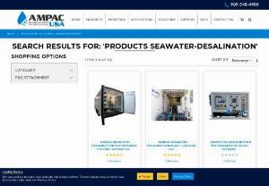 Seawater Desalination - Seawater desalination systems are the most advanced SWRO watermakers in the world. Call us today to get a quote about Seawater desalination