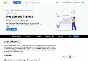 WebMethods Training Online With Live Projects - Tekslate provides online training regarding the course of webmethods with live project and 100% JOB ASSISTANCE