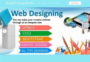 GRAPHIC DESIGN STUDIO INDIA - The services offered by Graphic Design Studio India are Creative Design Services and Photo Editing Services.