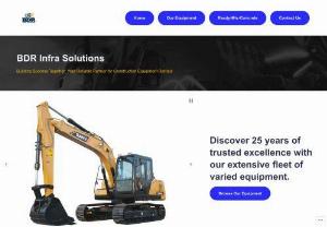 Concrete Batching Plant Rental - BDR Infra Solutions - Reputed service provider of construction equipment rentals all over the India,  offers daily,  weekly,  and monthly rental basis. Our success is driven by more than building some of the most advanced facilities for our corporate,  institutional and government clients.