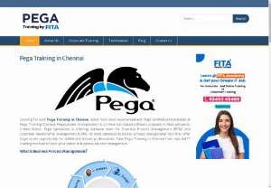 PEGA Course in Chennai - PEGA is a software framework in which an individual can build intelligence. It helps to handle modeling process in the minimum period of time. The main thing of Pega is you can design the product and deploy anywhere. Know more about Pega with the support of Pega course in Chennai. An individual who is interested to start their career in Pega domain can take up training from FITA experts. Highly experienced candidates offer training to the students with real-time examples. A trainer gives an indi