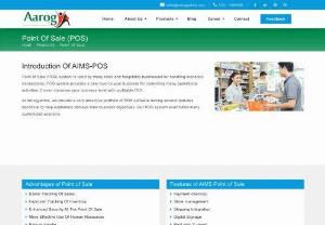 Online POS Software Indore-India |Point Of Sale |AIMS - Point of sale is a very important software,  which is used by many retail and hospitality businesses. POS system provides a new level to your business for control the many operation activities. It also improves your business level with profitable ROI. POS Online,  Online Pos Software Indore,  Pos Inventory Software Indore,  Restaurant Point Of Sale Software,  Aarogya-POS,  POS Provider,  POS Indore,  POS Indore-India,  POS-AIMS