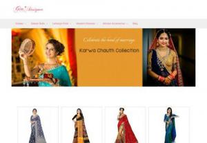 Karva Chauth - The latest collection of Karwa Chauth Designer Sarees. Explore our vast collection of Karwa Chauth Sarees. Best discounts and Great deals on all the products.