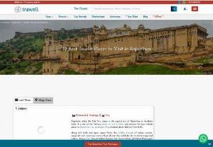 Places to visit in Rajasthan - Rajasthan is a northern Indian state bordering Pakistan. Its palaces and forts are reminders of the many kingdoms that historically vied for the region. In its capital,  Jaipur (the 