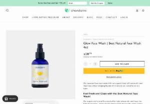 Glow Face Wash - Buy Chandanni's Glow Face Wash and allow the powerful healing remedies of honey,  aloe and essential oils wash your face clean,  leaving your skin hydrated.