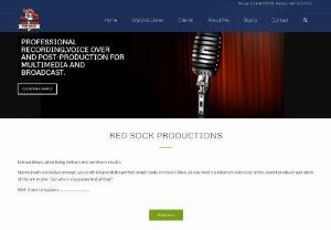 Voice Over Actor - Red Sock Productions is a Cork based voice over artist and voice actor,  producing creative and effective voice commercials for local radio,  online and TV at cost effective rates.