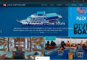 Scuba Diving Phuket Tours - Local Dive Thailand - Leading scuba diving Phuket tour provider. We are a PADI 5 Star Dive Center offering,  fun diving,  courses,  liveaboards & locally guided dive tours of Phuket & Thailand's top scuba diving destinations!