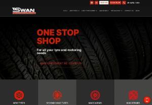 Swan Tyre Service - Swan Tyre Service stock a huge range of new tyres and used tyres,  all sizes,  all brands for all makes of Passenger Vehicles,  4WD's,  Trucks,  Vans & High Performance Vehicles. The tyre is the only element to make contact between the vehicle and the road. That is why using tyres correctly and maintaining them,  as well as being aware of their characteristics,  are fundamental elements to maximising safety in any situation,  to increasing your tyres' life span and in saving money.