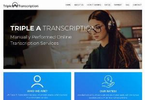 Best medical transcription companies - Triple A Transcription is one of the best companies that offer wide range of transcription services including academic,  business,  interview and medical transcription services. Their accurate transcripts and quick turnaround process make them the best medical transcription service provider.