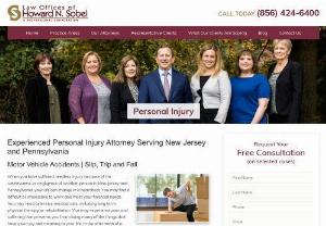 Pennsylvania & New Jersey Personal Injury Attorneys | Voorhees, NJ Injury Lawyer  Camden County - We will help you pursue compensation for all your losses,  from wages and income to medical bills,  from loss of companionship or consortium to physical pain and suffering. We handle all types of personal injury claims in NJ & PA Call our office at 856-424-6400 to see if you qualify for a free initial consultation.