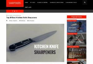 Best kitchen knife sharpeners - To get the best cooking,  you need to keep your knives in tip-top condition. Here listed the top 20 best kitchen knife sharpener.