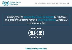 Sydney Family Mediators - We believe families should have an opportunity for respectful and affordable settlement of their parenting and financial matters. We are committed to excellent professional standards. Book a FREE CONSULT Today Visit us Now!